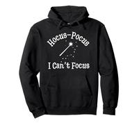 Hocus Pocus I Can't Focus Funny ADHD Witch Design Sweat à Capuche