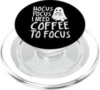 Hocus Pocus J'Ai Besoin d'un café pour me concentrer sur Halloween PopSockets PopGrip pour MagSafe
