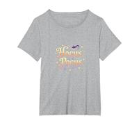 Hocus Pocus Magical Halloween Witch, T-Shirt, Femme Grandes Tailles, Gris Chiné, 2X