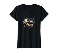 Hocus Pocus Magical Halloween Witch, T-Shirt, Femme, Noir, 3XL