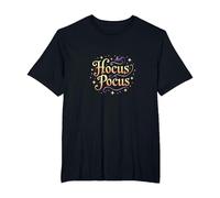 Hocus Pocus Magical Halloween Witch, T-Shirt, Homme Grandes Tailles, Noir, 2X Tall