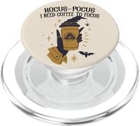 Hocus-Pocus Sorcière Café Halloween - Design Mystique PopSockets PopGrip pour MagSafe