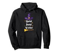 Hocus Pocus Witches Broom Chapeau d'halloween Sweat à Capuche