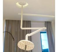hocvseo Lampe D'examen À LED Montée Au Plafond, Lampe sans Ombre Chirurgicale Médicale De 50w, Réglage De La Luminosité À 3 Vitesses, Rotation du Bras D'équilibrage À 180 °, pour Hôpitaux, Cliniques