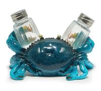 Hodao Animaux de l'océan - Décorations d'intérieur - Tortue de mer - Figurines décoratives pour organisation et rangement de la cuisine - Thème océan - Salière et poivrière - Cadeaux d'animaux de l'océan (crabe)