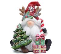 Hodao Nain de Noël en résine - Décoration de Table d'hiver suédoise - Tomte Elfe Nain - Décoration d'intérieur