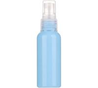 HODASHI 1 mini flacon pulvérisateur vide de 50 ml en plastique à brume fine, petit récipient rechargeable pour parfum, produits de beauté (bleu)