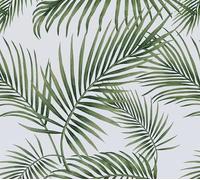 Hode Papier Adhesif pour Meuble de Feuilles de Saule Vertes 90cmx6m，Papier Peint Autocollant Imperméable，Rouleau Adhesif Decoratif Comptoirs de Cuisine Salle de Bain