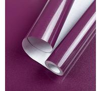 Hode Papier Adhesif pour Meuble Paillettes Brillant Papier Peint Rouleau | 30cmx3m Violet Vinyle Adhesif Brillant Film Revetement Vinyle Autocollant Adhesif Meuble,Cuisine Plan de Travail Salle Bain