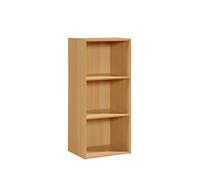 Hodedah 3-Shelf Bookcase in Beech