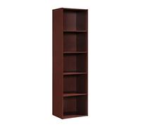 Hodedah 5-Shelf Bookcase in Mahogany