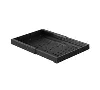 Hodeffior Organiseur de Placard Extractible, 46-68 cm, Tiroir Coulissant, Etagère de Rangement Déroulante, Etagère de Rangement de Cuisine, Réglable 32-68 cm x 42 cm x 7,5 cm (l x P x H)