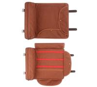 Hodeffior Sac de transport pour barman créatif - Kit d'outils pour barman - Ensemble shaker à cocktail - Sac de rangement uniquement - Kit de barman marron