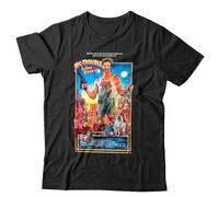 HODETXAATU Big Trouble in Little China 80's Movie Poeter Tshirt Unisex & Kids Retro VintageBlackXL
