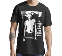 HODETXAATU I'll Never Get Out of This World Alive Country Song T Shirt Hank Williams RetroBlackM