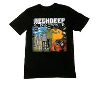 HODETXAATU Neck Deep The Peace and The Panic rics and Tracklist T Shirt All SizeBlackM