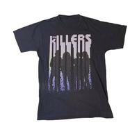 HODETXAATU The Killers Band T Shirt Cotton Unisex for Men WomenBlackS