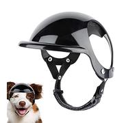 Hodfid Moto pour Chien - Chapeau vélo sécurité pour Chien Compagnie - Casques pour Chien en Mousse Souple intégrée - Fournitures pour Animaux Compagnie Casque pour Chien