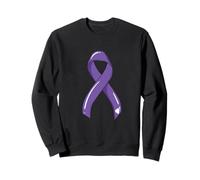 Hodgkin Lymphoma Ruban Anti-Cancer Violet Sweatshirt