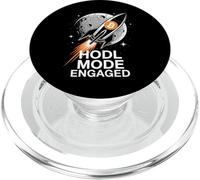 HODL Bitcoin vers la Lune PopSockets PopGrip pour MagSafe
