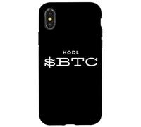 HODL BTC Bitcoin is The Top Cryptocurrency to Mine Bitcoin Coque pour iPhone X/XS