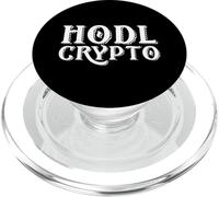 HODL Crypto Meilleure stratégie d'investissement en Crypto-Monnaie Bitcoin PopSockets PopGrip pour MagSafe