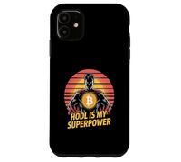 Hodl est ma superpuissance, ma force, mon état d'esprit, ma liberté, mon bitcoin Coque pour iPhone 11