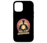 Hodl est ma superpuissance, ma force, mon état d'esprit, ma liberté, mon bitcoin Coque pour iPhone 12/12 Pro