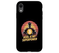 Hodl est ma superpuissance, ma force, mon état d'esprit, ma liberté, mon bitcoin Coque pour iPhone XR