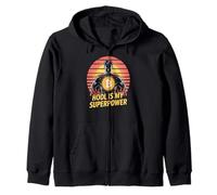 Hodl est ma superpuissance, ma force, mon état d'esprit, ma liberté, mon bitcoin Sweat à Capuche