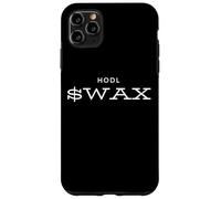HODL Wax Bourse Mondiale d'actifs Crypto NFT Wax Blockchain Coque pour iPhone 11 Pro Max
