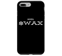 HODL Wax Bourse Mondiale d'actifs Crypto NFT Wax Blockchain Coque pour iPhone 7 Plus/8 Plus