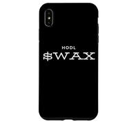 HODL Wax Bourse Mondiale d'actifs Crypto NFT Wax Blockchain Coque pour iPhone XS Max