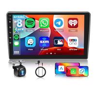 Hodozzy 6G+128G 8 Cœurs Autoradio pour Peugeot 407 2004-2011 Android Autoradio Bluetooth GPS Navigation, Écran Tactile 9 Pouces Radio avec Carplay sans Fil Android Auto, WiFi DSP, FM RDS Caméra