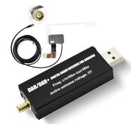 Hodozzy DAB Adaptateur Voiture, D-ab Numérique Récepteur Voiture pour Android Autoradio, USB 2.0 D-ab+ pour Dongle Module Universel avec Antenne D-ab, Adaptateur pour Récepteur Radio DAB+ avec Antenne