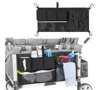 HODRANT Filet de Chargement pour Chariot de Poussette Compatible avec WONDERFOLD Tous les Modèles de la Série W, Organisateur D'accessoires pour Chariot de Poussette avec Poches de Tri
