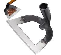Hoe De Jardin, Houe Creuse pour Poignée Longue, Outils De Désherbage De Jardin, Désherbage Facile Desserrez Le, Outil De Jardin Houx, Outils À Main Durable