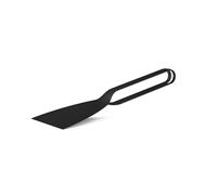 höfats Spatule noire - Spatule et spatule pour barbecue pour couper et mélanger les aliments et nettoyer la plancha - Accessoires de barbecue en acier inoxydable avec revêtement PVD, passe au