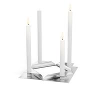 Square Candle Ensemble de 4 chandeliers argentés Höfats OFFRE SPECIALE - 4064251003674