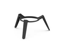 höfats - Moon 45 pied bas - Pied en fonte pour un maintien près du sol - Montage rapide et sans outil - Accessoires pour brasero Moon 45 - Émaillé noir