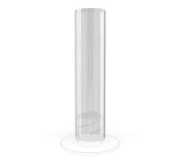 höfats Verre de rechange Spin 1500 - Pièce de rechange pour feu de table Spin 1500, torche, feu suspendu, cheminée de table - Cylindre en verre borosilicate résistant à la chaleur - Diamètre : 14,5 cm