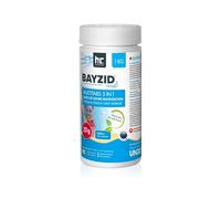 Höfer Chemie 1 kg Bayzid® Pastilles de Chlore pour Piscine(20g), Chlore Multifonction 5 en 1, Entretien Complet en 5 Phases, Fabriqué en Europe