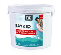 Höfer Chemie 1 x 5 kg Granulé de Chlore Choc pour Piscine - Hautement Efficace, Rapidement Soluble, Désinfection Ultra-Rapide pour Une Eau Propre et Hygiénique