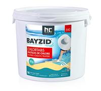 Höfer Chemie 1 x 5 kg Pastilles de Chlore pour Piscine 20 g, Hautement Efficaces, Rapidement solubles avec Une teneur en Chlore Actif de 56%, pH Neutre, sans Calcaire, Désinfection Puissante