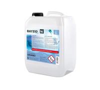 Höfer Chemie 1 x 5 L BAYZID® Algicide Anti Algue pour Piscine - Anti-Algues Non Moussant à Double Action Curative et Préventive - Efficace Contre Bactéries et Champignons