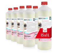 Höfer Chemie 15 x 1 L Nettoyant de Base pour Piscine et Bassin