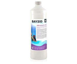 Höfer Chemie 15 x 1 L Produit de floculation Liquide BAYZID pour Eau de Piscine cristalline - Utilisation Facile et très Efficace Contre Les Troubles