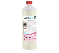Höfer Chemie 1L BAYCINEX® Nettoyant Basique pour Piscine - Nettoyant Acide pour Éliminer Les Dépôts Minéraux, Tels Que Le Calcaire et la Rouille, Nettoyage en Profondeur des Surfaces de Piscine