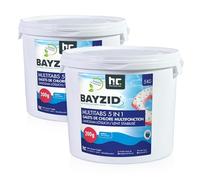 Höfer Chemie 2 x 5 kg Galets de Chlore (200 g) Multifonction 5 en 1