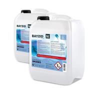 Höfer Chemie 2 x 5 L (10 litres) BAYZID® Algicide Anti Algue pour Piscine - Anti-Algues Non Moussant à Double Action Curative